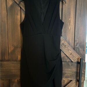 Elegant Black Sleeveless Dress
